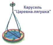 Карусель "Царевна-лягушка" ― Централизованная система электронной  торговли ООО «ЛионСтрой»