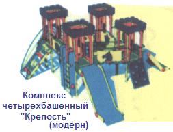 Комплекс четырехбашенный "Крепость" (модерн) ― Централизованная система электронной  торговли ООО «ЛионСтрой»