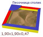 Песочница "Столик" ― Централизованная система электронной  торговли ООО «ЛионСтрой»