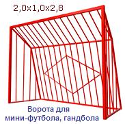 Ворота для мини-футбола, гандбола ― Централизованная система электронной  торговли ООО «ЛионСтрой»