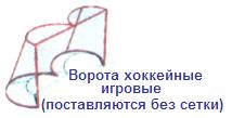 Ворота хоккейные игровые