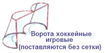 Ворота хоккейные игровые ― Централизованная система электронной  торговли ООО «ЛионСтрой»