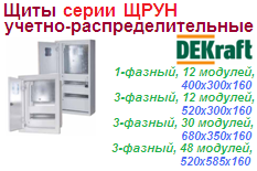 Корпус металлический учетный навесной ЩРУН-1/12 IP31, 1-фазный, 12 модулей, 400х300х160 DEKraft ― Централизованная система электронной  торговли ООО «ЛионСтрой»