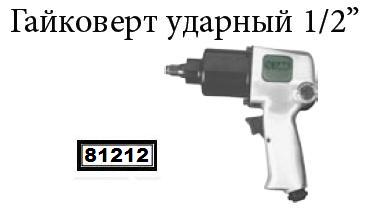 Пневматический гайковерт ударного действия 1/2" FIT ― Централизованная система электронной  торговли ООО «ЛионСтрой»