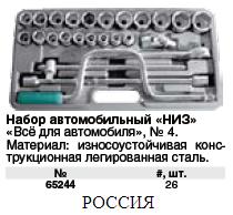 Набор автомобильный "НИЗ" № 4 FIT ― Централизованная система электронной  торговли ООО «ЛионСтрой»