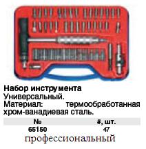 Набор автомобильный 47 шт. CrV Профи FIT