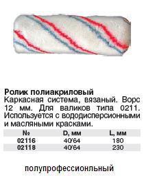 Ролик запасной со спиральными полосками 180 мм FIT