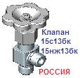 Клапан угловой 15с13бк Ру25 Ду6 ВИЛН491211.008 (аммиак)